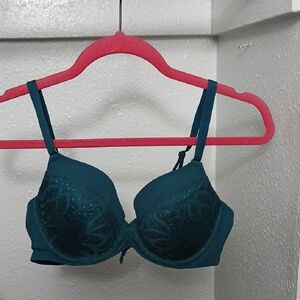 ♡5/$25 Auden Teal Lace Bra